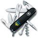 Швейцарський ніж Victorinox Climber Ukraine 91мм 14 функцій Чорний Тризуб синьо-жовтий (1.3703.3_T0016u) V77552915 фото 1