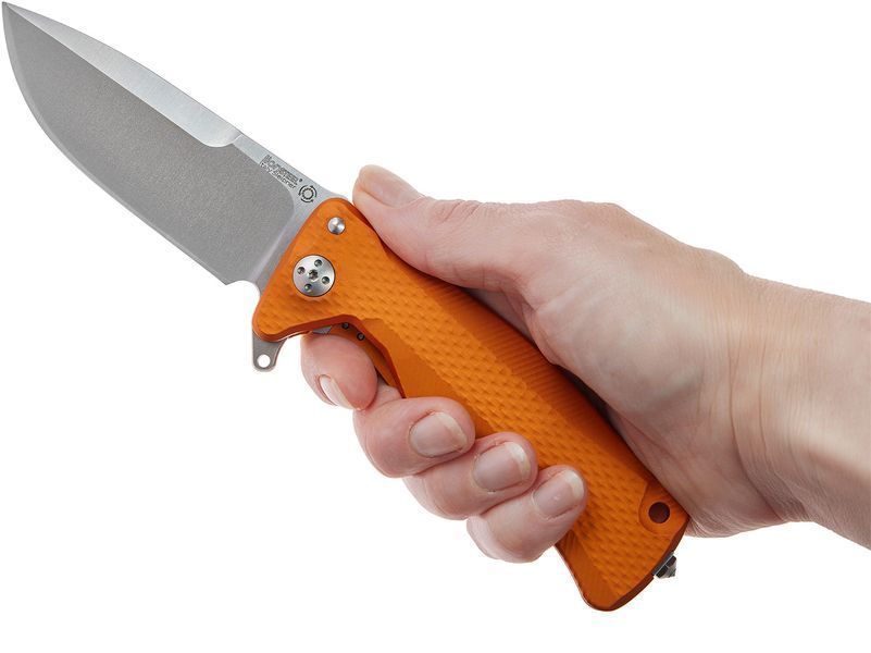 Ніж Lionsteel SR11 Aluminum Orange Оранжевый SR11A OS SR11A OS 392102 фото