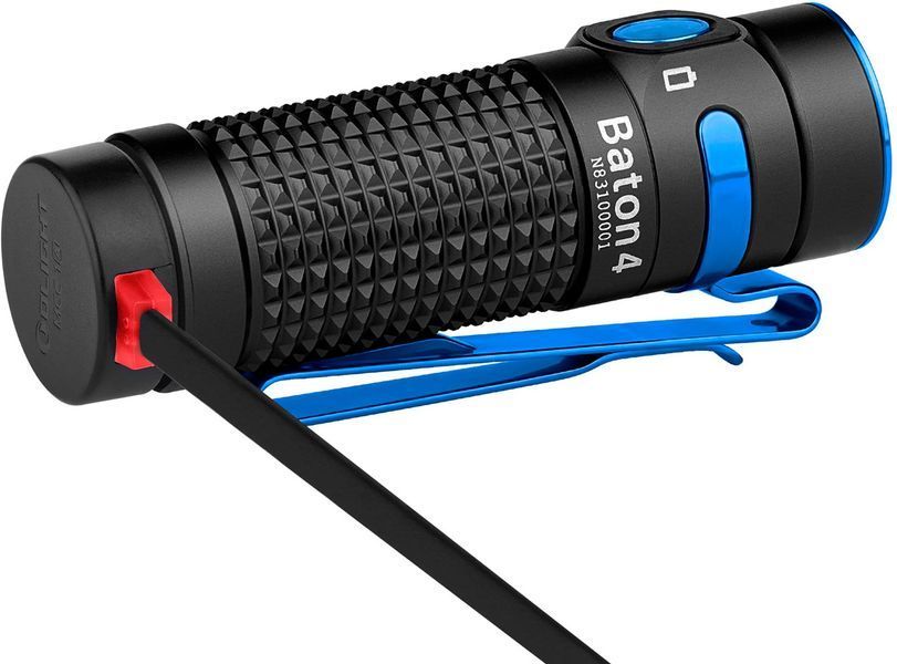 Фонарь Olight Baton 4 Premium Black 0.0000.0816 23704373 фото