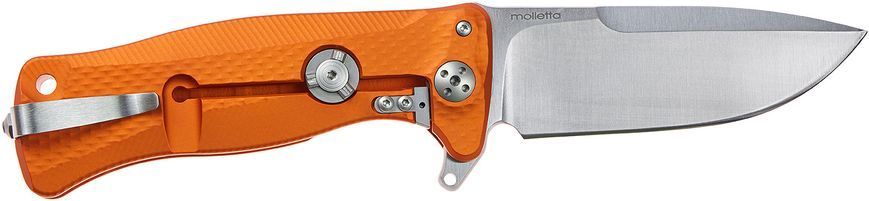 Ніж Lionsteel SR11 Aluminum Orange Оранжевый SR11A OS SR11A OS 392102 фото