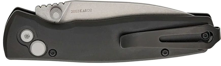 Ніж Kershaw Kindred D2 Aluminium Black 2053 17400701 фото