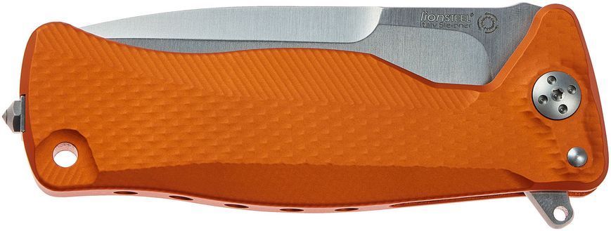 Ніж Lionsteel SR11 Aluminum Orange Оранжевый SR11A OS SR11A OS 392102 фото