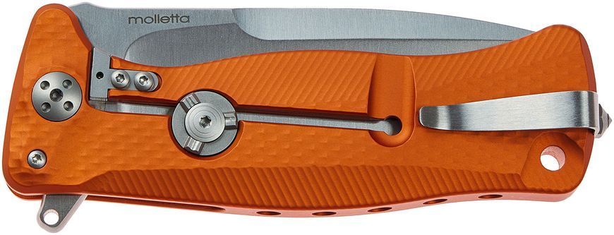 Ніж Lionsteel SR11 Aluminum Orange Оранжевый SR11A OS SR11A OS 392102 фото