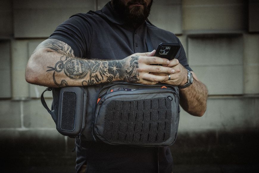 Рюкзак тактический Highlander Stoirm Gearslinger 12L Dark Grey (TT189-DG) 929710 фото