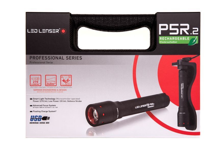 Фонарь LedLenser P5R.2 (заряжается) 9405R 6006464 фото