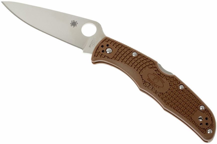 Нож Spyderco Endura 4 Flat Ground Коричневый C10FPBN 870130 фото