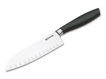 Кухонний ніж-сантоку з повітряними кишенями Boker Core Professional 130835 4009184 фото