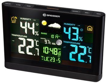 Метеостанция Bresser Colour THBM Black 7007900CM3000 фото
