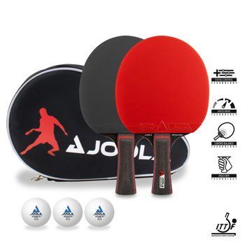 Набір для настільного тенісу Joola Match Pro 2 Bats 3 Balls 53022-1 932023 фото
