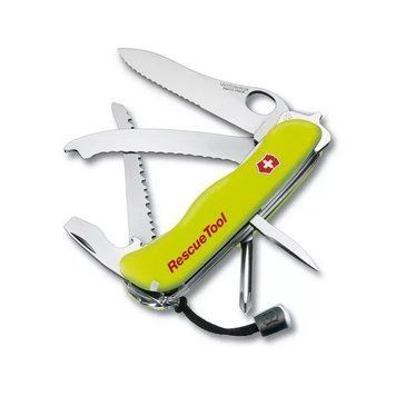 Швейцарський ніж Victorinox RescueTool 111мм 13 функцій Жовтий алюміній (0.8623.MWNB1) V77553724 фото
