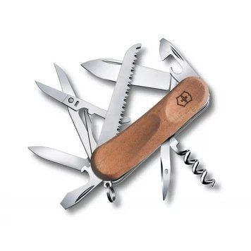 Швейцарський ніж Victorinox EvoWood 17 85 мм 13 функцій Світлий горіх (2.3911.63) V77553635 фото
