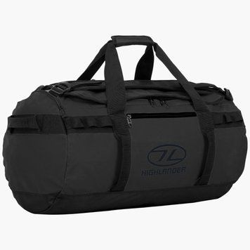 Сумка дорожня водозахисна Highlander Storm Kitbag 30L Black DB121-BK 926933 фото