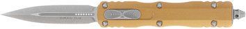 Ніж Microtech Dirac Double Edge Apocalyptic Tan 225-10APTA 14090694 фото