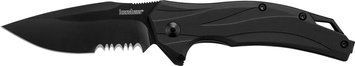 Ніж Kershaw Lateral BLK Black Напівсеррейтор 1645BLKST 17400591 фото