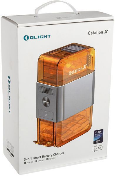 Зарядний пристрій Olight Ostation X AA Amber 0.0999.0147 23704888 фото