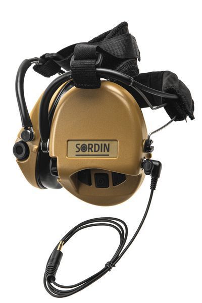 76308-05-S Навушники Sordin Supreme Mil AUX Neckband Sand 6008840 фото
