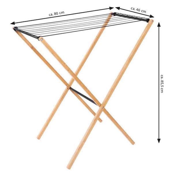 Сушка для белья напольная Casa Si Bamboo Dryer S Braun (CS92303W06) DAS302432 фото