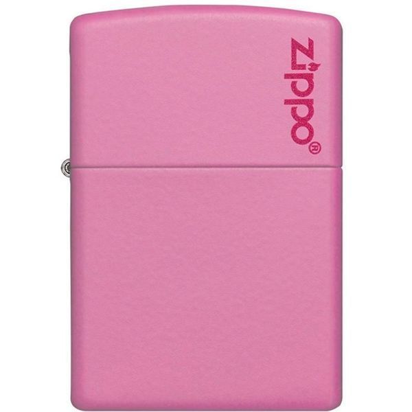 Запальничка Zippo PINK MATTE w/Zippo LOGO 238ZL V77550762 фото