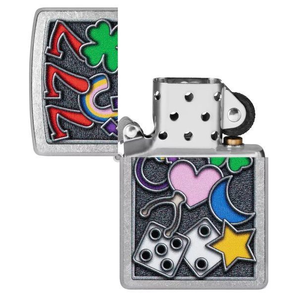 Запальничка Zippo 48682 All Luck Design 77890078 фото