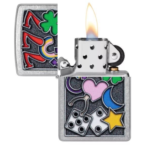 Запальничка Zippo 48682 All Luck Design 77890078 фото