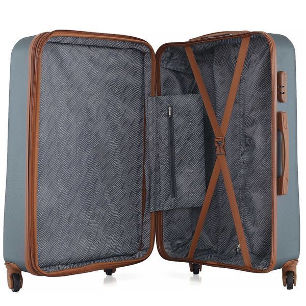 Чемодан Semi Line 26" (L) Green-Grey (T5584-5) DAS302283 фото