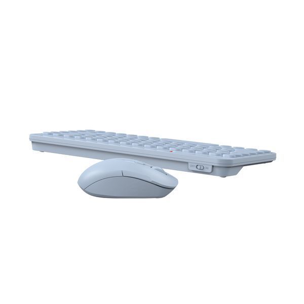A4Tech Fstyler FG3200 Air (Blue), комплект беспроводной клавиатуры с мышью, цвет голубой FG3200 Air (Blue) 1606370 фото