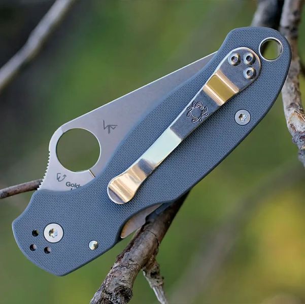 Нож Spyderco Para 3 Maxamet G-10 Dark Gray C223GPDGY 871739 фото