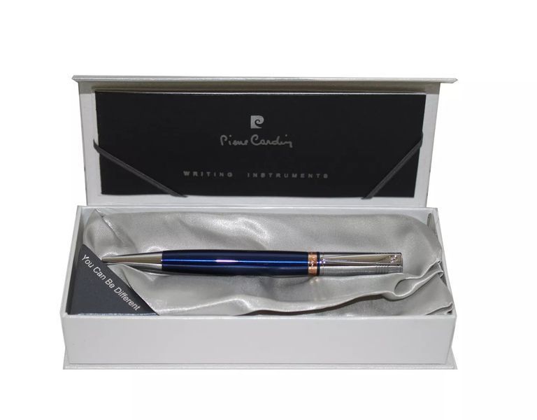 Ручка кулькова Pierre Cardin Blossom Чорна Синій корпус (5161BP) V77552581 фото