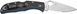 Ніж Spyderco Endela Thin Blue Line Напівсеррейтор C243FPSBKBL 871489 фото 3