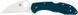 Ніж Spyderco Delica Wharncliffe Blue K390 C11FPWK390 871513 фото 1