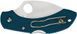 Ніж Spyderco Delica Wharncliffe Blue K390 C11FPWK390 871513 фото 3