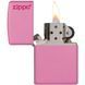 Запальничка Zippo PINK MATTE w/Zippo LOGO 238ZL V77550762 фото 3