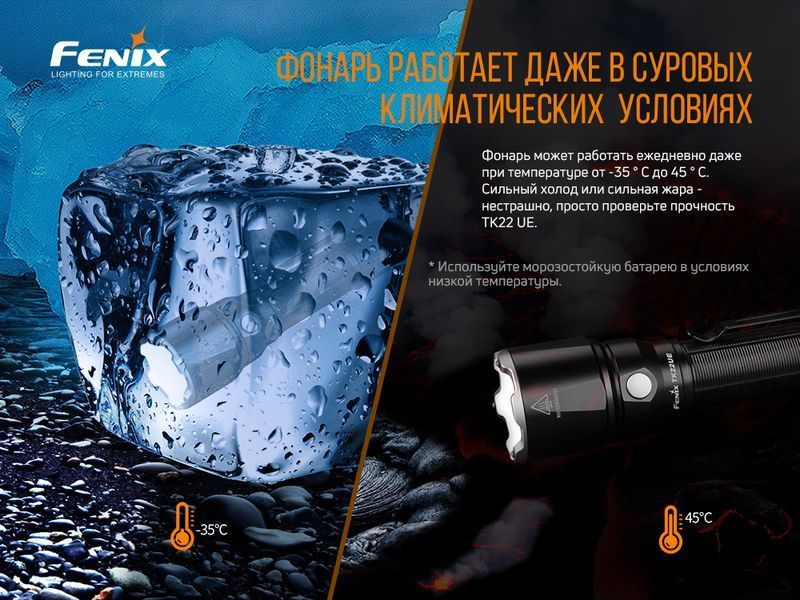 Фонарь ручной Fenix ​​TK22UE 64821 фото