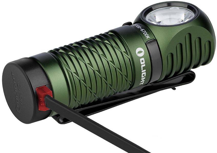 Ліхтар Olight Perun 2 Mini Od Green + Налобне кріплення (1100 Lm) 0.0000.0752 23704247 фото