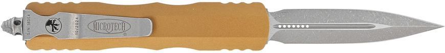 Ніж Microtech Dirac Double Edge Apocalyptic Tan 225-10APTA 14090694 фото