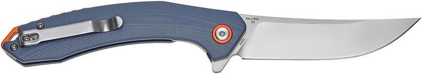 Нож CJRB Gobi SW D2 G-10 Gray-blue Серо-голубой J1906-GYC 27980250 фото