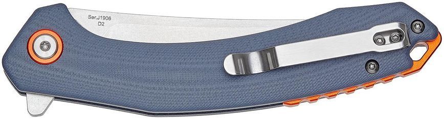 Нож CJRB Gobi SW D2 G-10 Gray-blue Серо-голубой J1906-GYC 27980250 фото