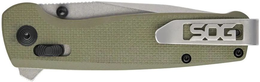 Ніж SOG Terminus XR D2 G-10 OD Green SOG-TM1022-BX 12580324 фото