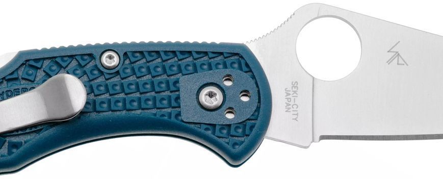 Нож Spyderco Delica 4 Cobalt Blue C11PCBL 871759 фото