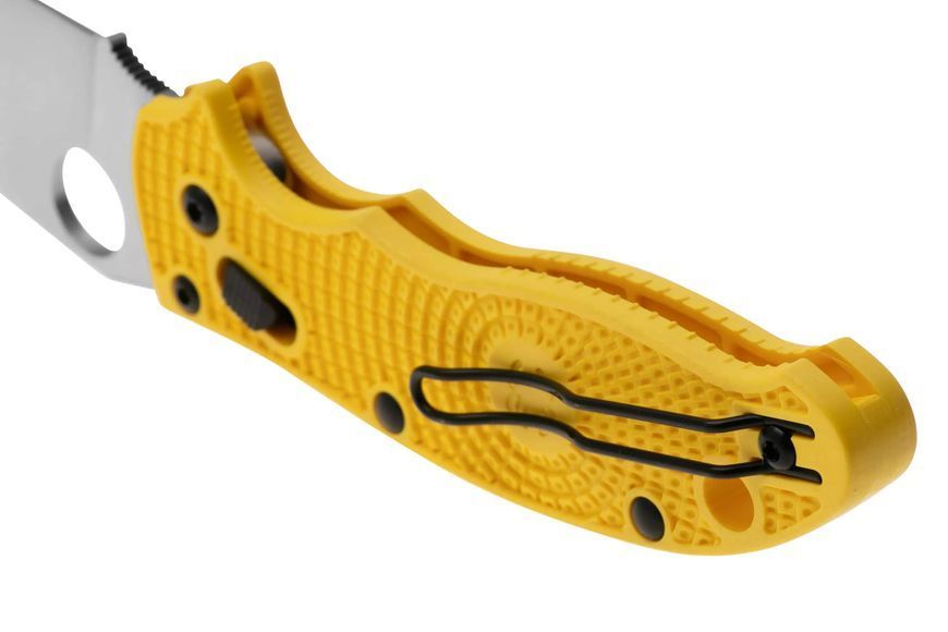 Ніж Spyderco Manix 2 Lightweight Salt MagnaCut Yellow C101PYL2 871667 фото