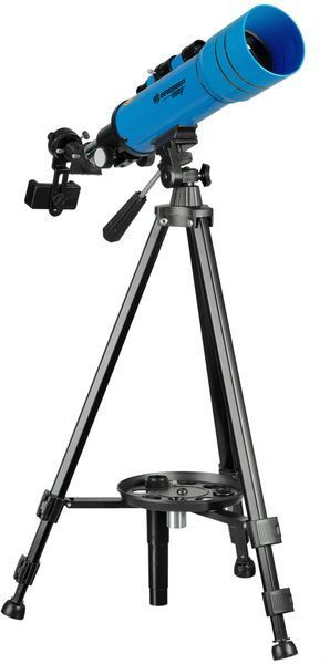 Телескоп Bresser Junior 70/400 Blue з адаптером для смартфона + рюкзак (8850610WX) 930857 фото