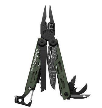 Мультитул Leatherman Signal Green Topo + чохол 832692 4008529 фото