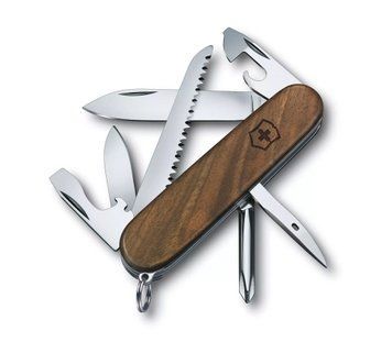 Швейцарський ніж Victorinox Hiker Wood 91 мм 11 функцій Горіх (1.4611.63) V77553653 фото