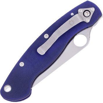 Ніж Spyderco Military Dark Blue CPM-S110V C36GPDBL 871310 фото