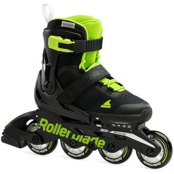 Rollerblade роликові ковзани Microblade black-green 36.5-40 29298 фото