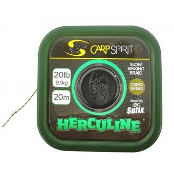 Повідковий матеріал HERCULINE BRAID 20 м, '9,1 кг/20LB/CAMO GREEN (ACS640067) Y33441361 фото