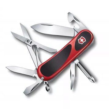 Швейцарський ніж Victorinox EvoGrip 16 85 мм 14 функцій Червоно-чорний (2.4903.C) V77553611 фото