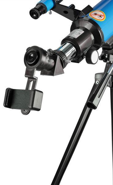 Телескоп Bresser Junior 70/400 Blue з адаптером для смартфона + рюкзак (8850610WX) 930857 фото