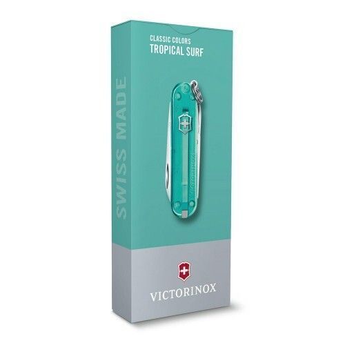 Швейцарский нож Victorinox Сlassic SD Tropical surf 0.6223.T24G 4008822 фото