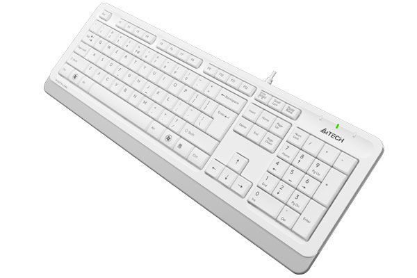 Клавиатура A4Tech Fstyler FK10 (White), USB, белый FK10 (White) 1604052 фото